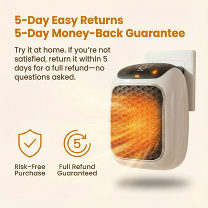 Portable Heater (800W) With Remote Control