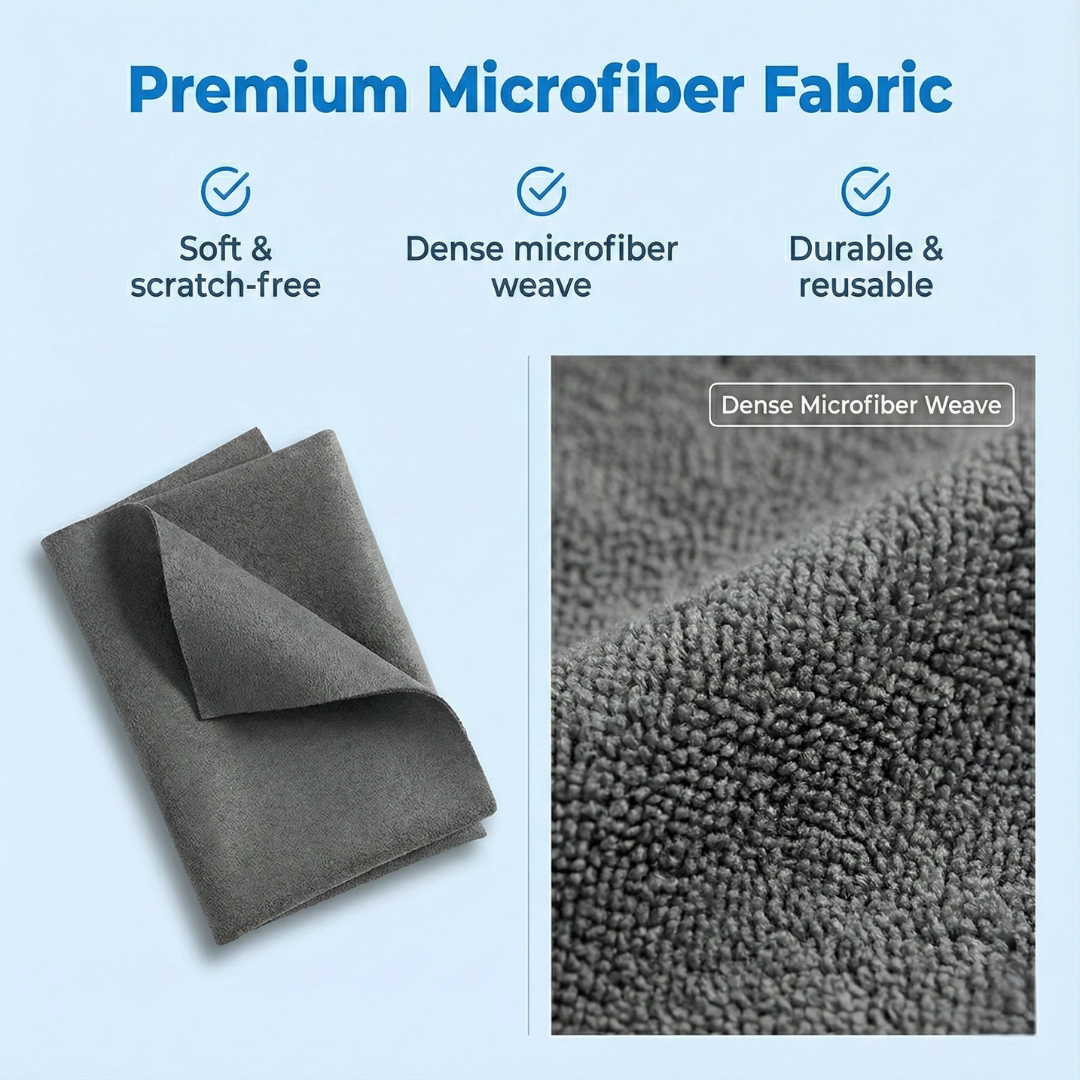 Thickened Magic Cleaning Cloth, Reusable Microfiber Cloths.