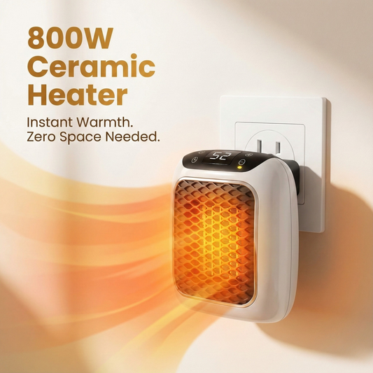 Portable Heater (800W) With Remote Control