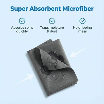 Thickened Magic Cleaning Cloth, Reusable Microfiber Cloths.