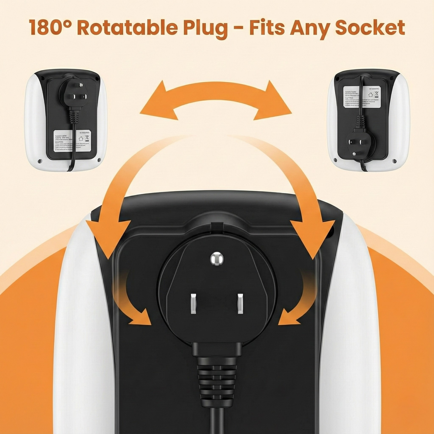 Portable Heater (800W) With Remote Control