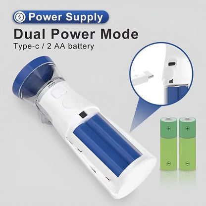 Portable Mesh Nebulizer - Breathe Easy, Anytime, Anywhere