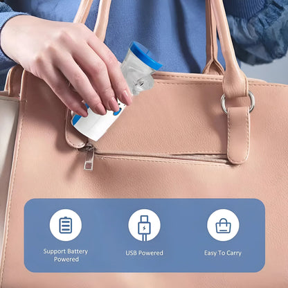 Portable Mesh Nebulizer - Breathe Easy, Anytime, Anywhere
