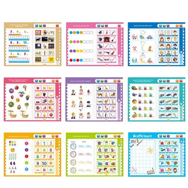 Smart Interactive Learning Book for Kids – Early Brain Development